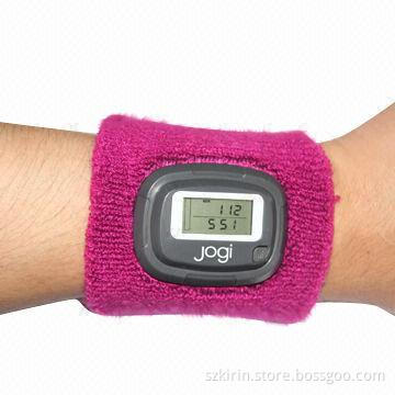 Sweatband Watch with 3D Pedometer, Step Count, Count Calorie Burnt, Count Distance